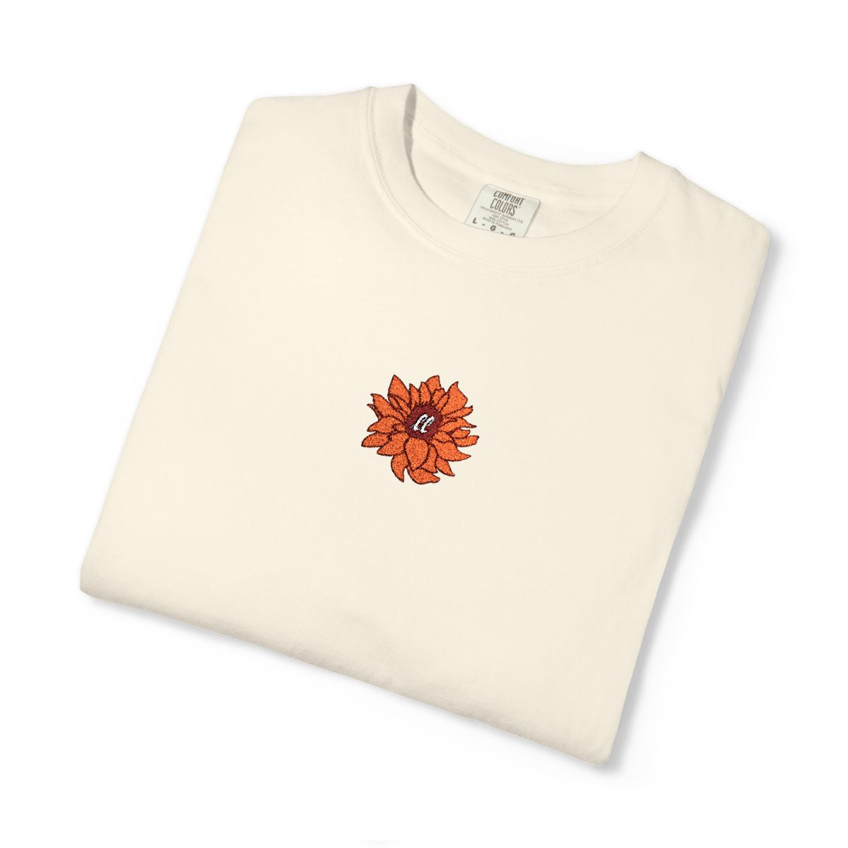 The Dahlia Emblem Embroidered Tee